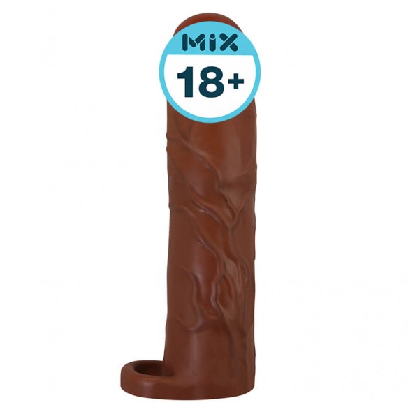 PRETTY LOVE - Gerd Extended Penis Sleeve (L:19.5cm - D:4cm) PRETTY LOVE - Gerd Extended Penis Sleeve (L:19.5cm - D:4cm)